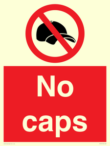 No caps