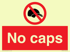 No caps