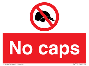 No caps
