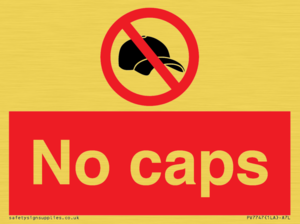No caps
