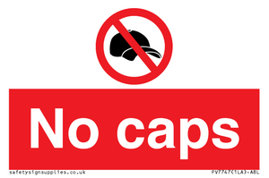 No caps
