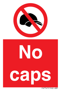 No caps