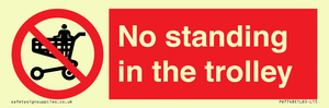 No standing in the trolley