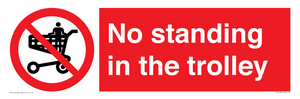 No standing in the trolley