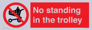No standing in the trolley