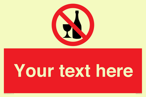 Custom prohibition no alcohol