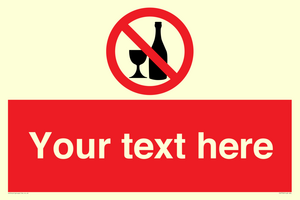 Custom prohibition no alcohol