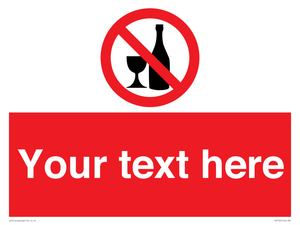 Custom prohibition no alcohol