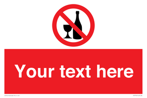 Custom prohibition no alcohol