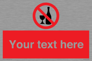 Custom prohibition no alcohol