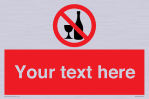 Custom prohibition no alcohol