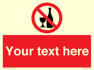 Custom prohibition no alcohol