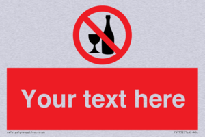 Custom prohibition no alcohol