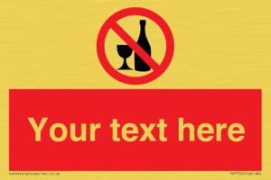 Custom prohibition no alcohol