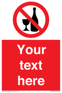 Custom prohibition no alcohol