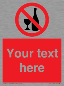 Custom prohibition no alcohol