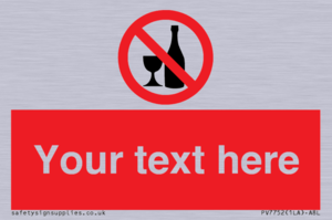 Custom prohibition no alcohol