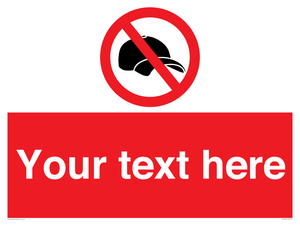 Custom prohibition no caps