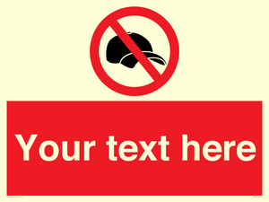 Custom prohibition no caps