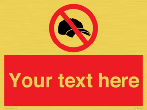 Custom prohibition no caps