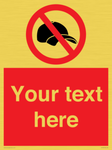 Custom prohibition no caps