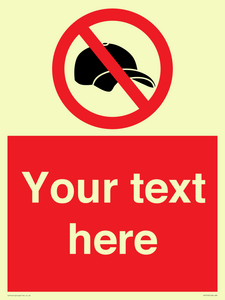 Custom prohibition no caps