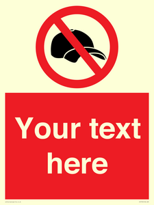 Custom prohibition no caps