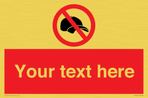 Custom prohibition no caps