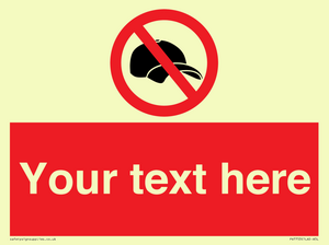 Custom prohibition no caps