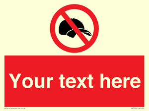 Custom prohibition no caps