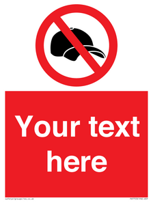 Custom prohibition no caps