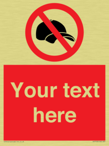 Custom prohibition no caps