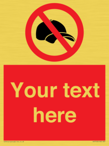 Custom prohibition no caps