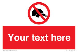 Custom prohibition no caps