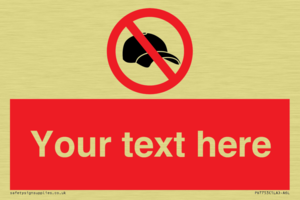 Custom prohibition no caps