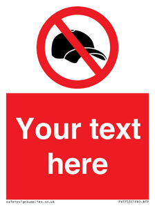 Custom prohibition no caps