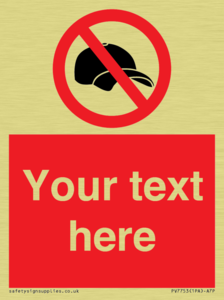 Custom prohibition no caps