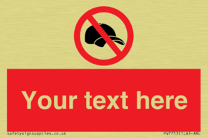 Custom prohibition no caps