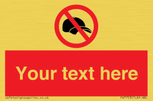 Custom prohibition no caps