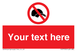 Custom prohibition no caps