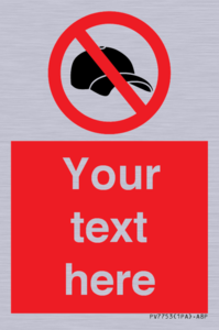 Custom prohibition no caps