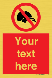 Custom prohibition no caps