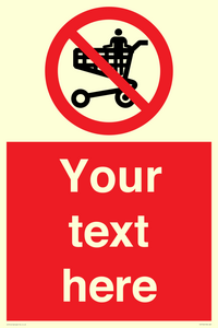 Custom prohibition no standing in trolley