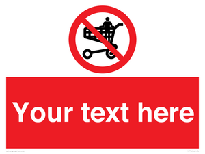 Custom prohibition no standing in trolley