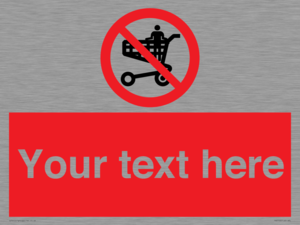 Custom prohibition no standing in trolley