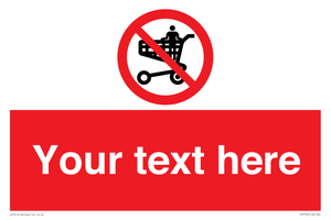 Custom prohibition no standing in trolley