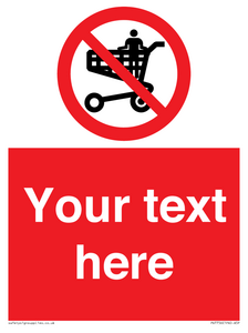 Custom prohibition no standing in trolley