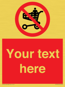 Custom prohibition no standing in trolley