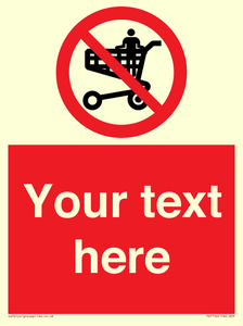 Custom prohibition no standing in trolley