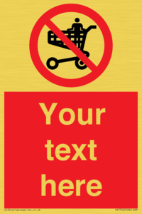 Custom prohibition no standing in trolley